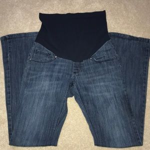 Oh Baby Maternity Jeans Overbelly band Size Small